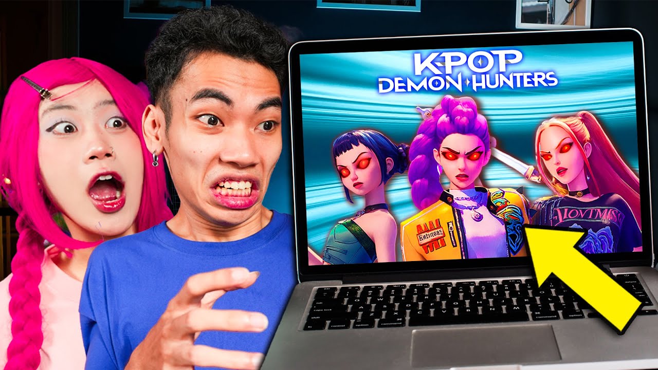 DO NOT WATCH NETFLIX DEMON HUNTERS  AT 3 AM...(HUNTRIX IN REAL LIFE)