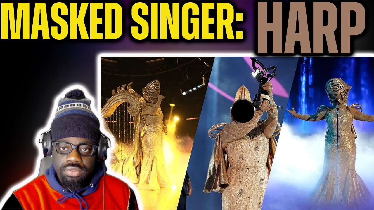 Couldn't Think!* The Masked Singer - Harp - All Performances and Reveal (Reaction)