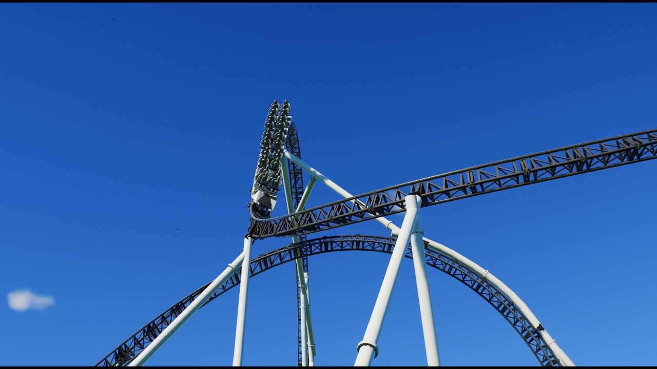 Mack multi-launch coaster | POV | Fully custom supported