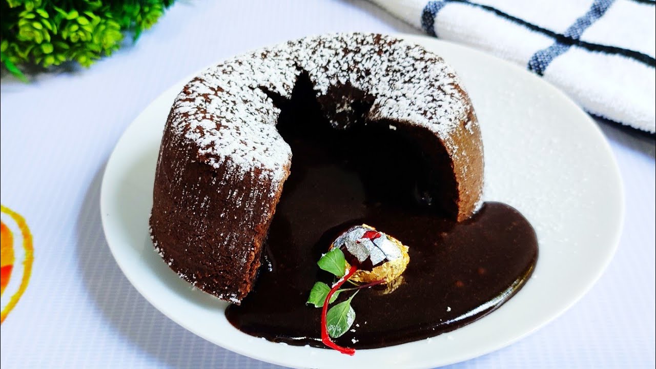 ১ডিমের চকলেট লাভা কেক | Chocolate Lava Cake | Best Chocolate Cake