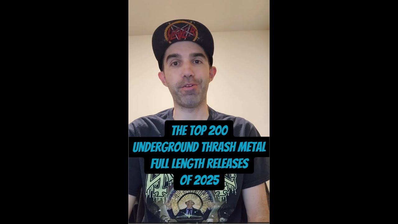 The Top 200 Underground Thrash Metal Full Length Releases of 2025:
