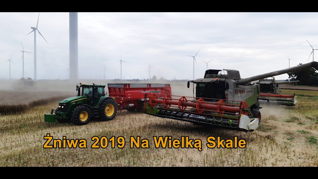 Żniwa 2019 Na Wielką Skale☆11xLexion☆JD6250r☆Zachodniopomorskie☆Big Harvest in Poland☆RolMix㋡
