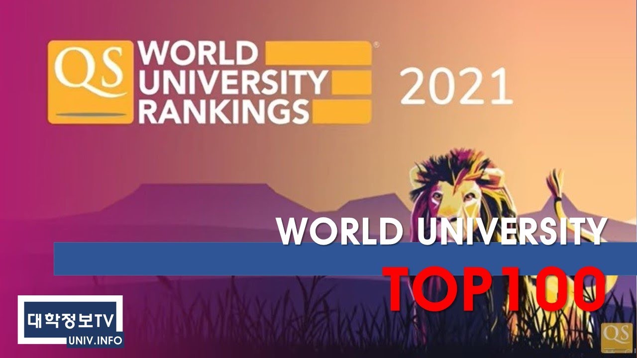 2021 WORLD BEST UNIVERSITY TOP 100 by QS