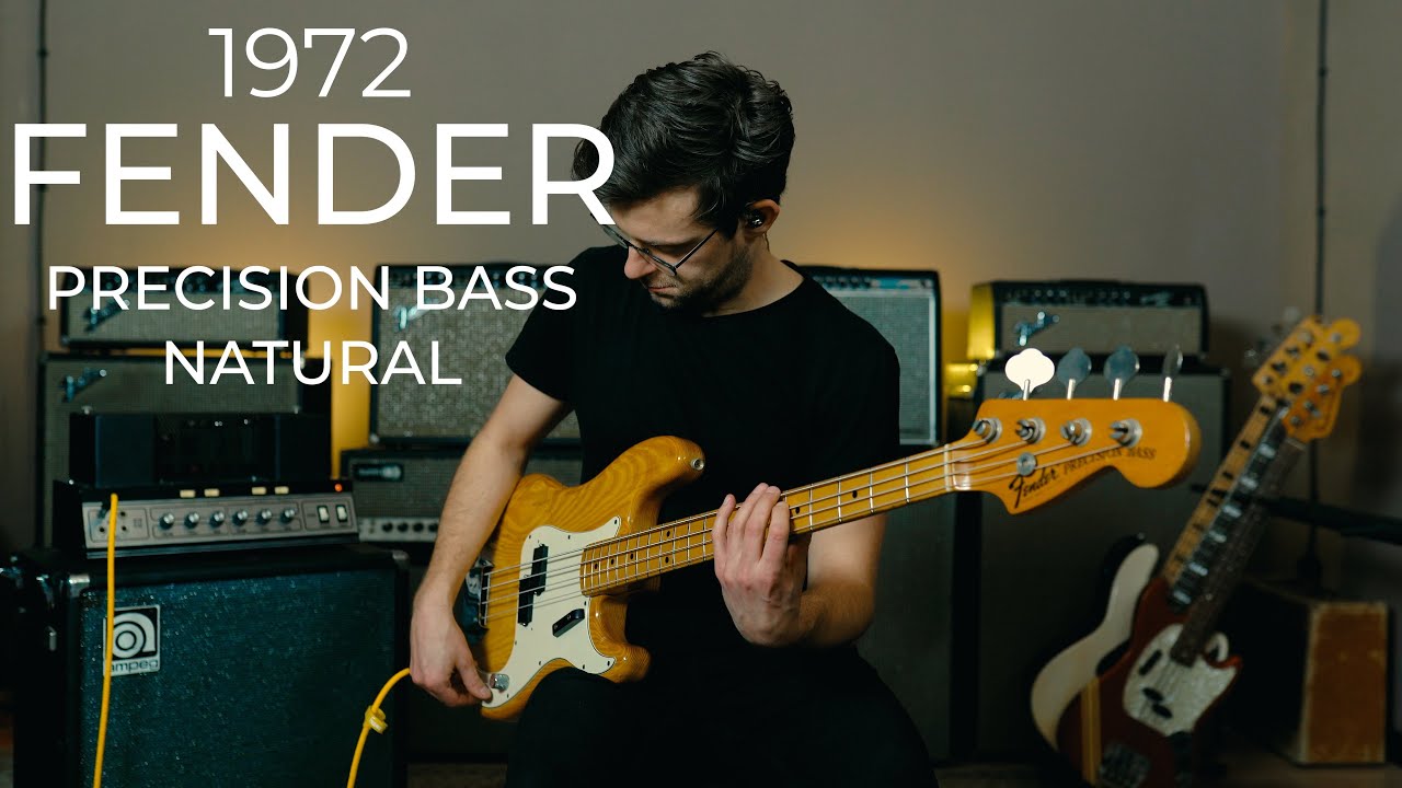Fender Precision Bass 1972 Natural