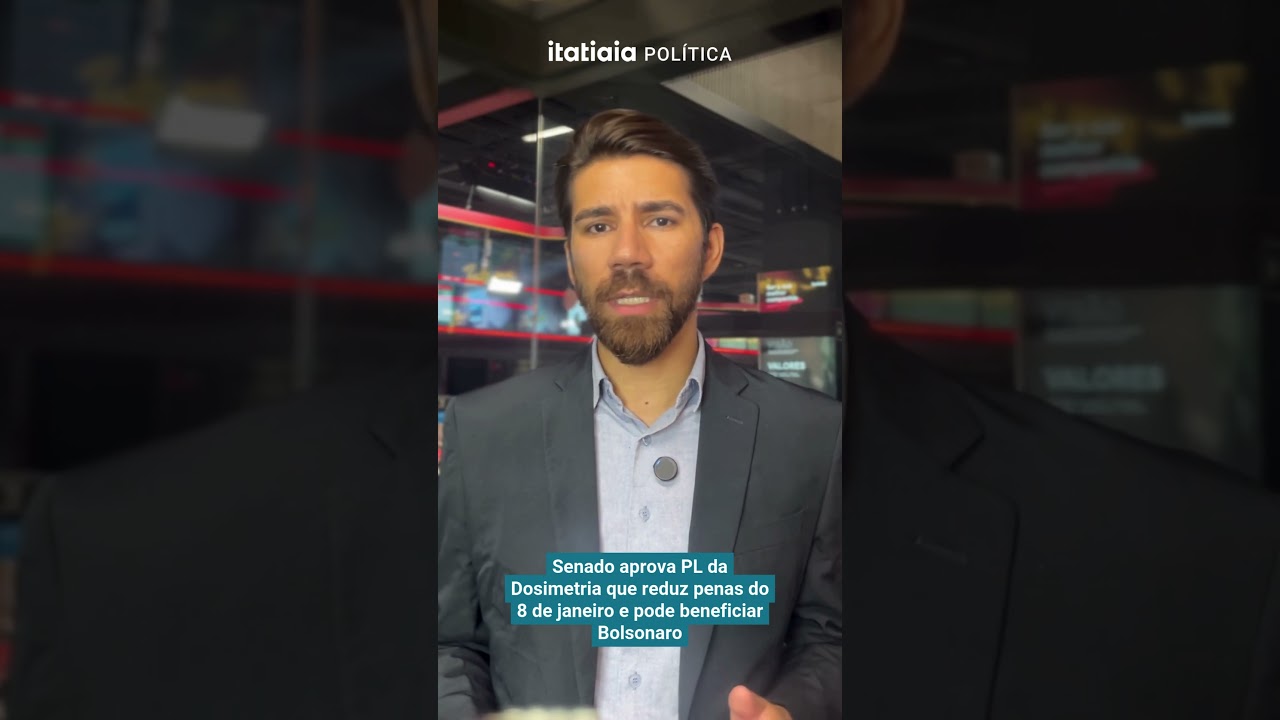 SENADO APROVA PL DA DOSIMETRIA QUE REDUZ PENAS DO 8 DE JANEIRO E PODE BENEFICIAR BOLSONARO
