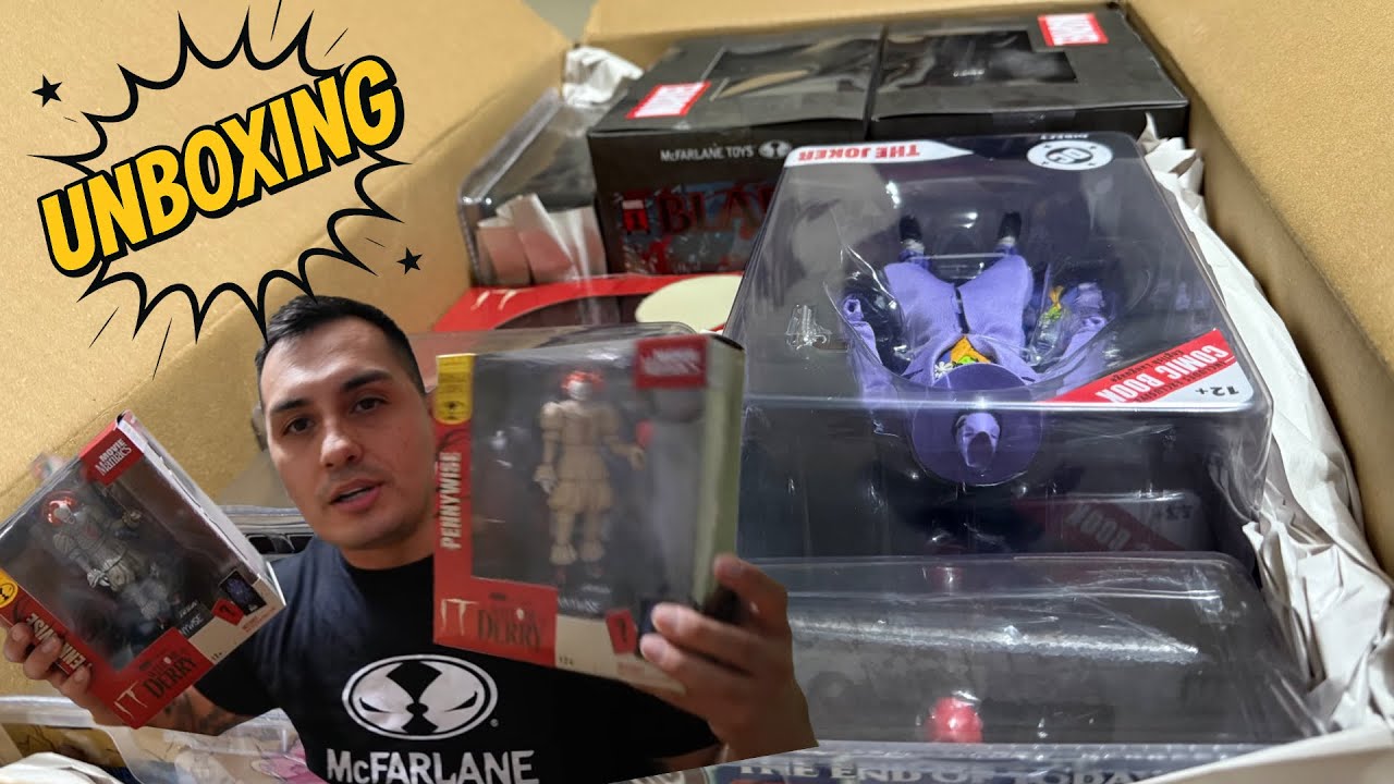 Массовая распаковка от Mcfarlane Toys