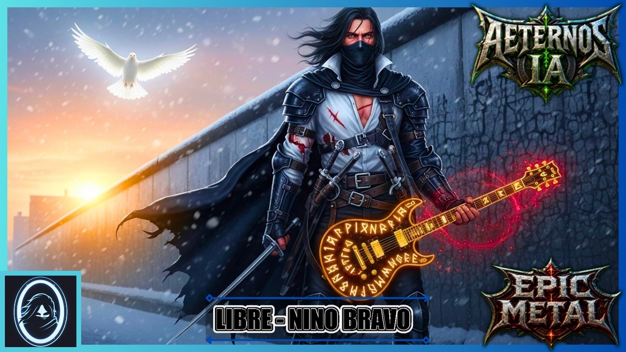 Libre - Nino Bravo [Versión Metal]  [subs & Lyrics] (HQ)