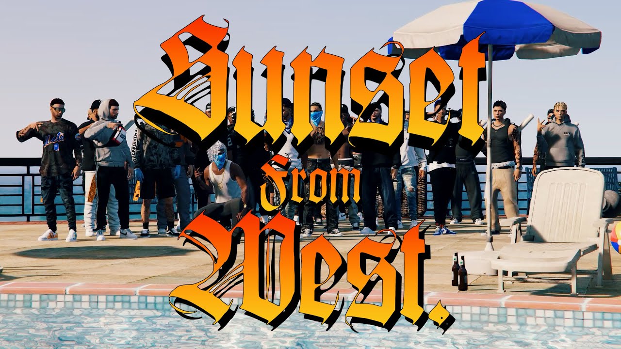 Sunset From The West (official Lyric Video) #executiveroleplay #executiverp #alexandria