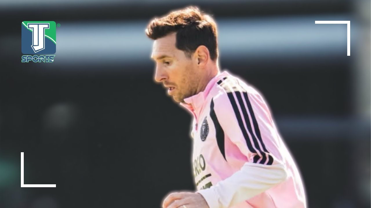 Lionel Messi se divierte en la práctica de pretemporada del Inter Miami