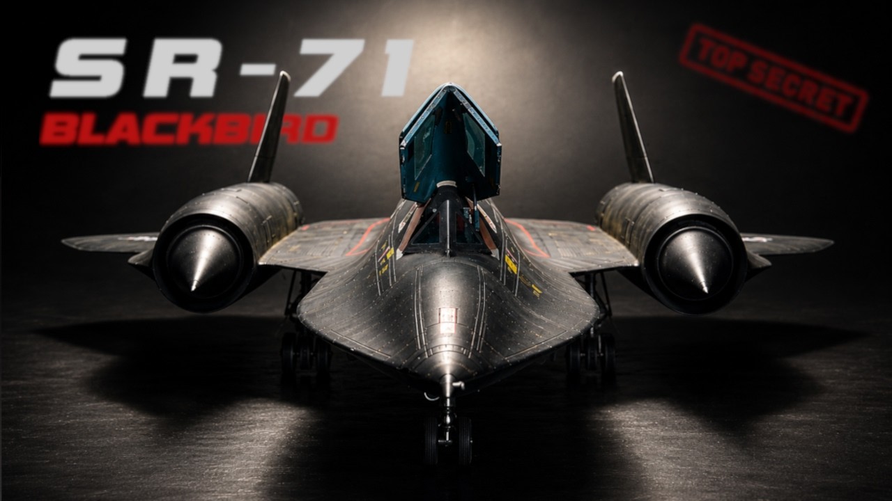 SR-71 Blackbird &mdash; Academy 1/72 &mdash; Сборная модель самолета