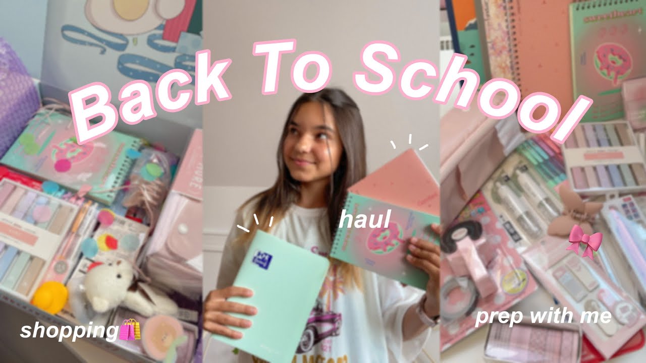 BACK TO SCHOOL 2023 / organizacja, zakupy, haul💗🏫