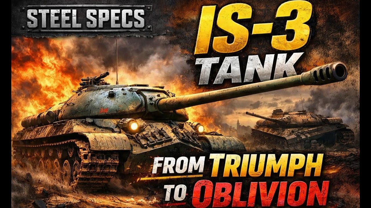 IS-3 Tank: From Triumph to Oblivion #SteelSpecs