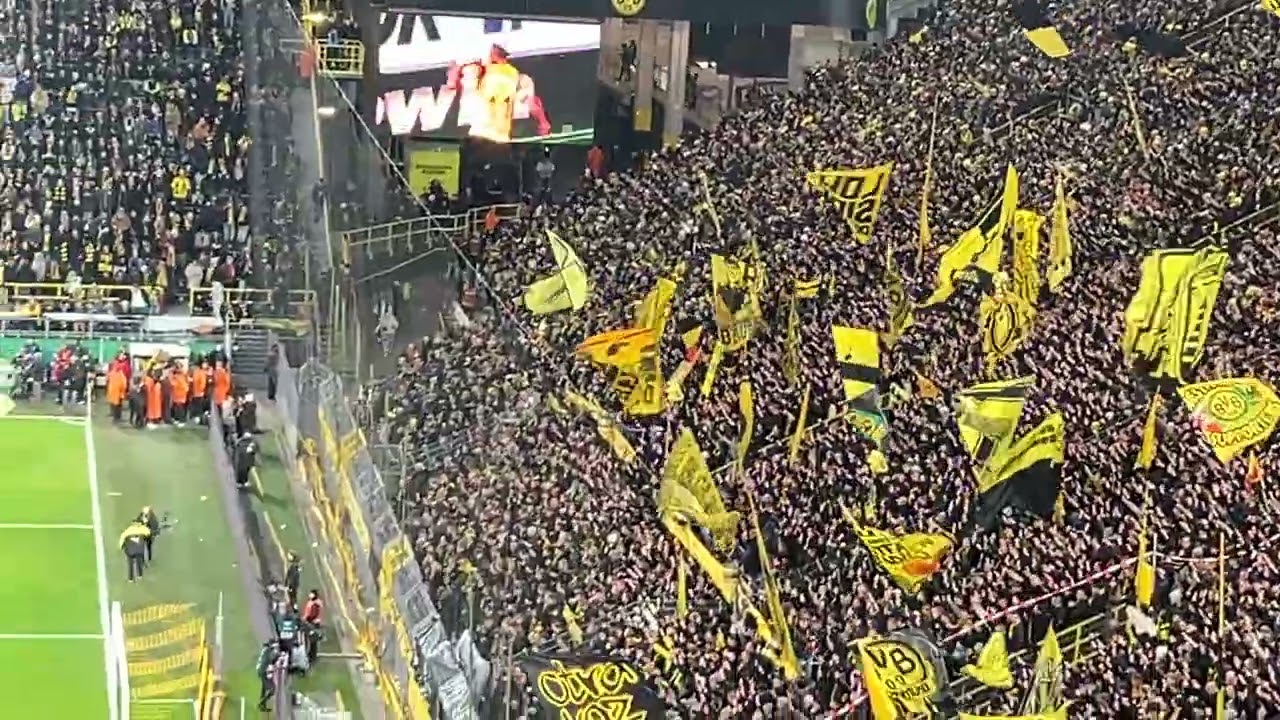 Borussia Dortmund Bayer Leverkusen DFB Pokal Südtribüne 2.12.2025
