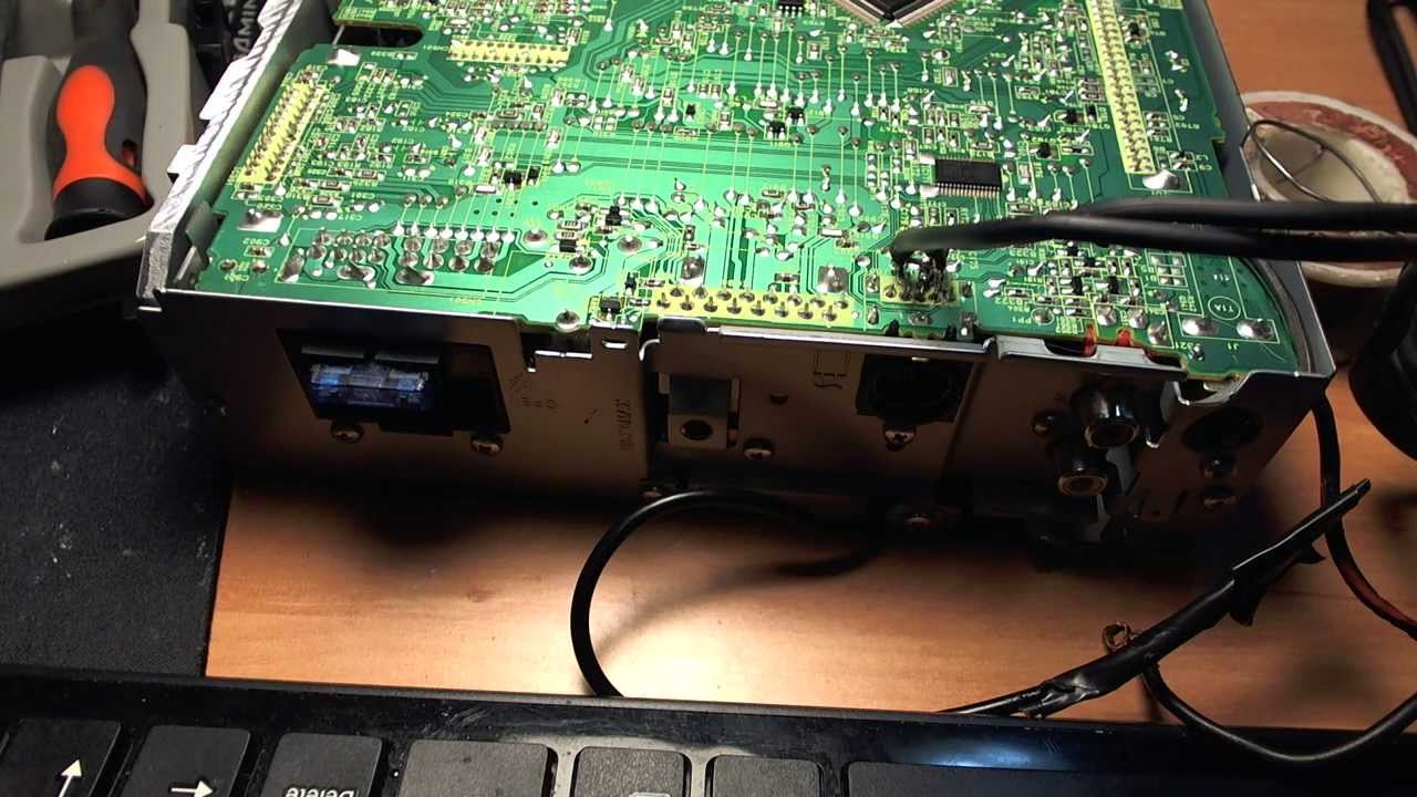 JVC J link J Bus KS-U57 hack DIY Aux-In cable