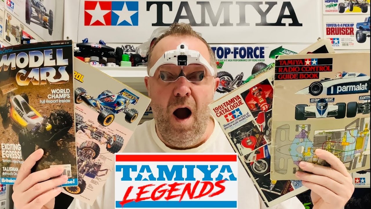 The Golden Era of RC, The Tamiya magazines, catalogues and guidebooks...