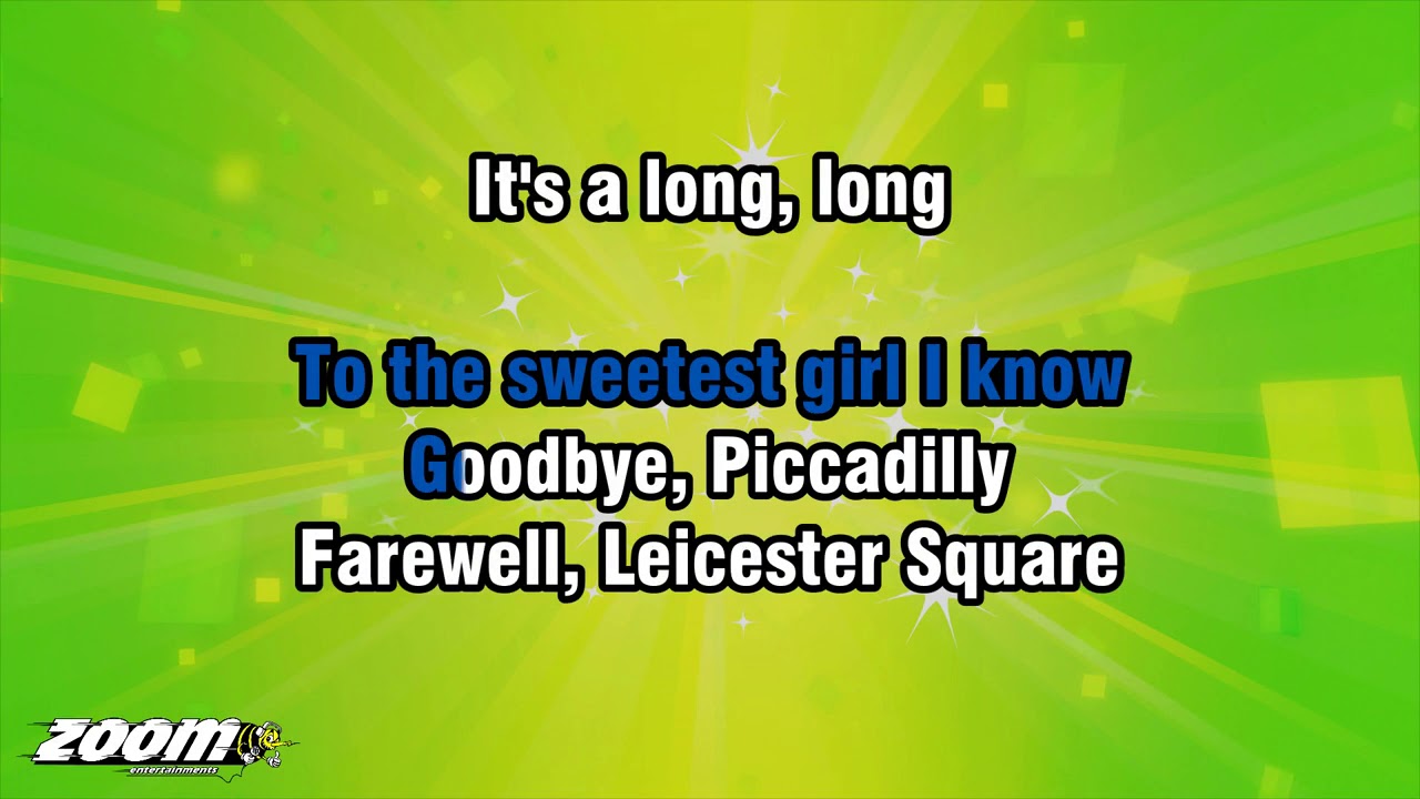 Piano Singalong - It's A Long Way To Tipperary - Karaoke Version from Zoom Karaoke