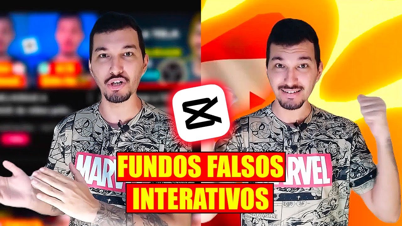 Como colocar FUNDO FALSO ANIMADO no vídeo pelo CapCut PC