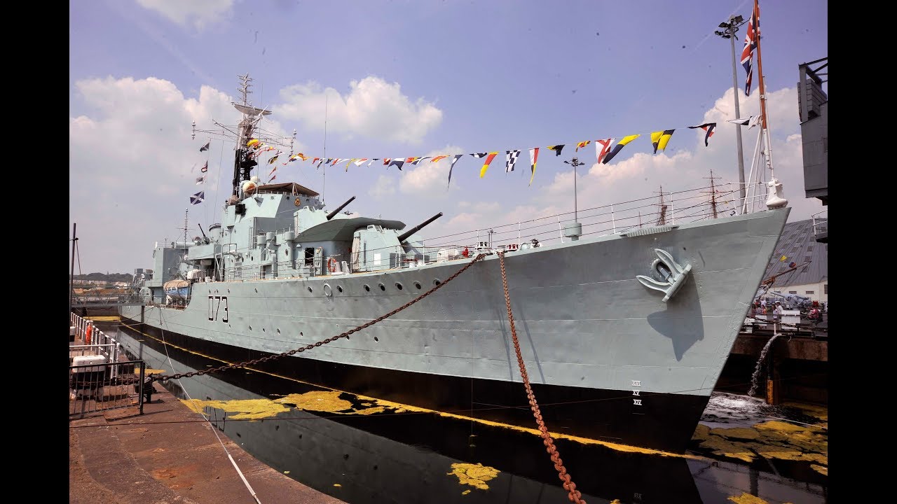 HMS CAVALIER - A TOUR AROUND AN ARCTIC CONVOY AND COLD WAR SURVIVOR