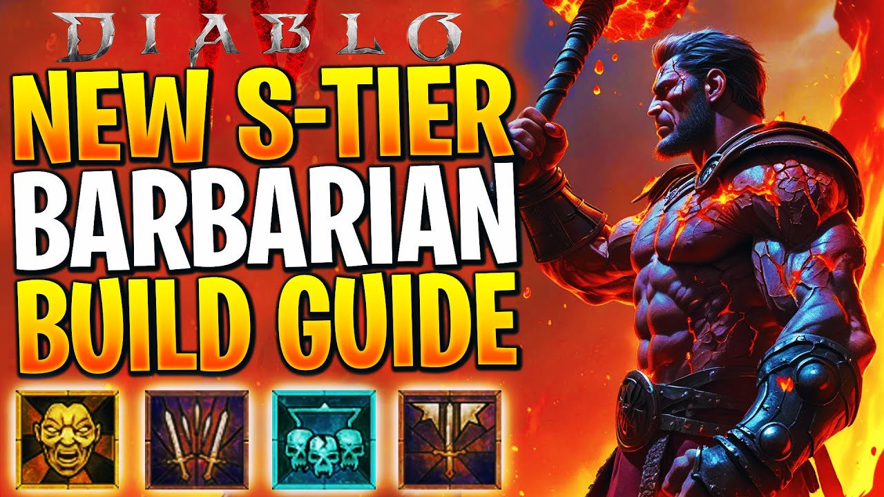 THIS BARBARIAN BUILD IS NOW S-TIER! Diablo 4 Barb Build Guide