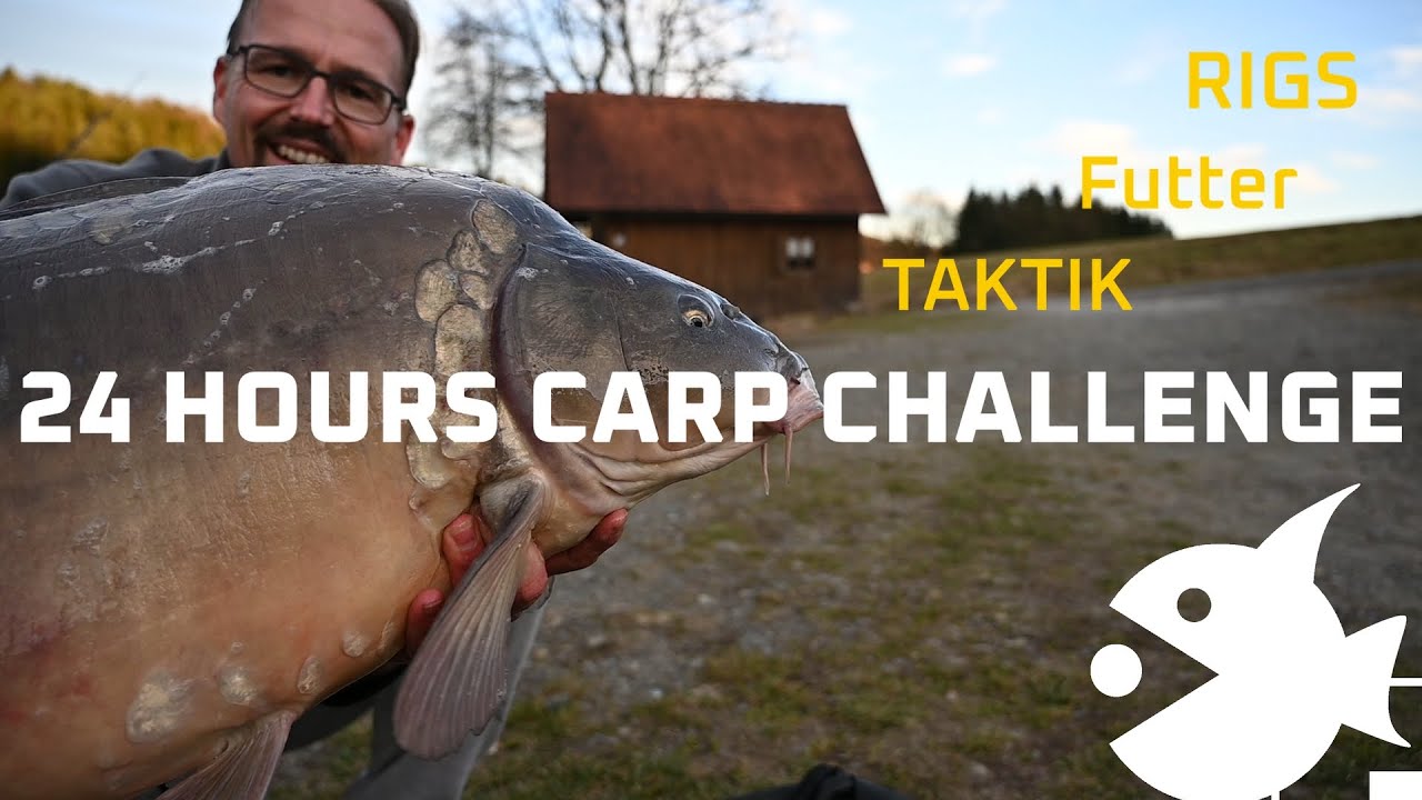 Karpfen angeln am See Inkognito Lake I von Austrianpaylakes, 24 Hours Carp Challenge - Fishingprofi