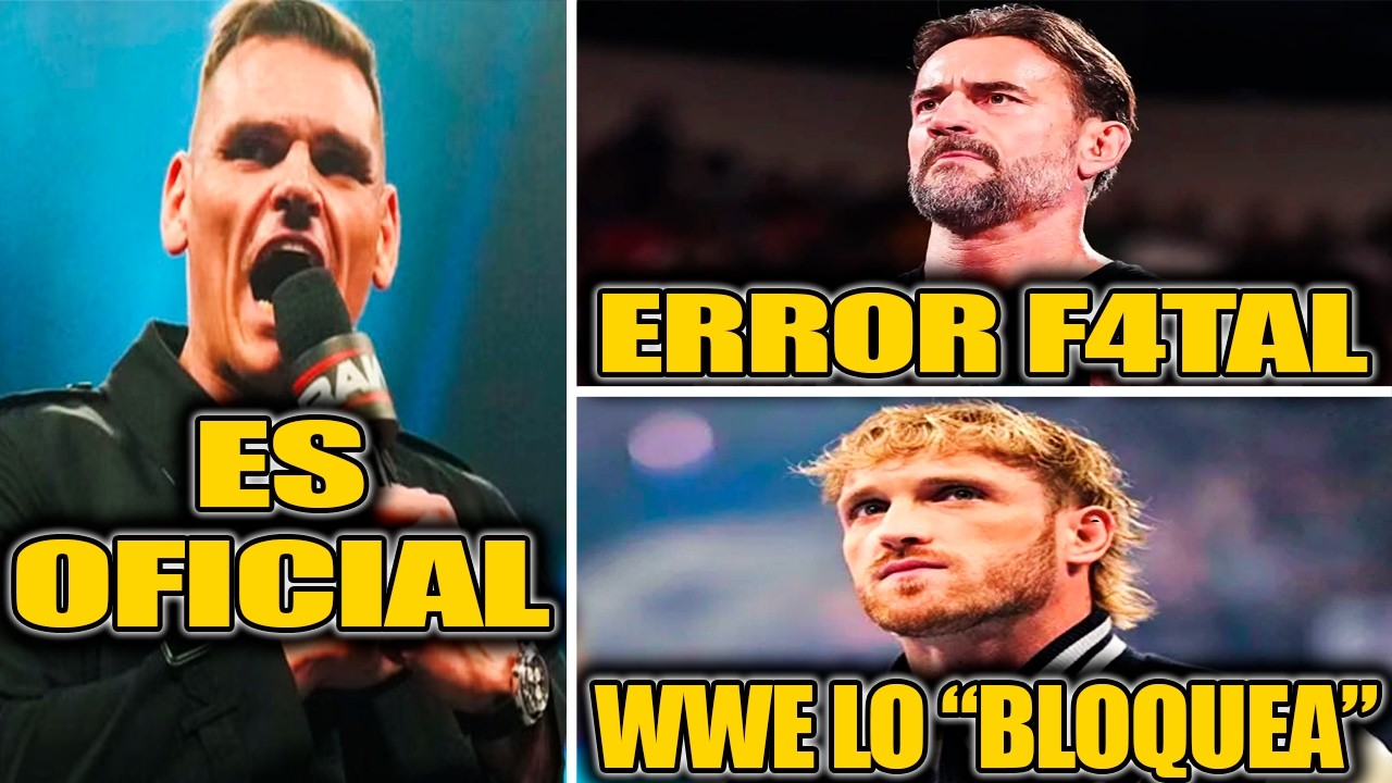 Gunther RETIRA a Otro luchador | CM PUNK comete ERROR en promo | Luchadora CASTIGADA | Logan Paul