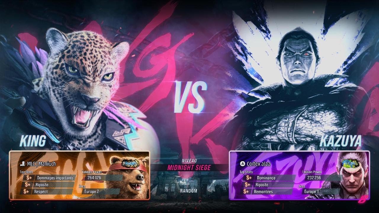 TEKKEN 8 (SEASON2) Cortex alaa (Kazuya) vs (King) MLC | Maniuch Ranked