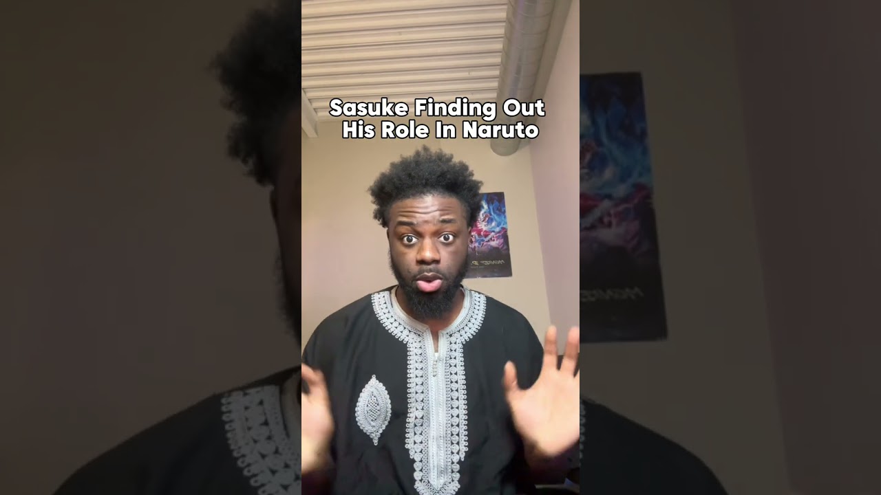 Sasuke Finding Out About His Role In Naruto!!!