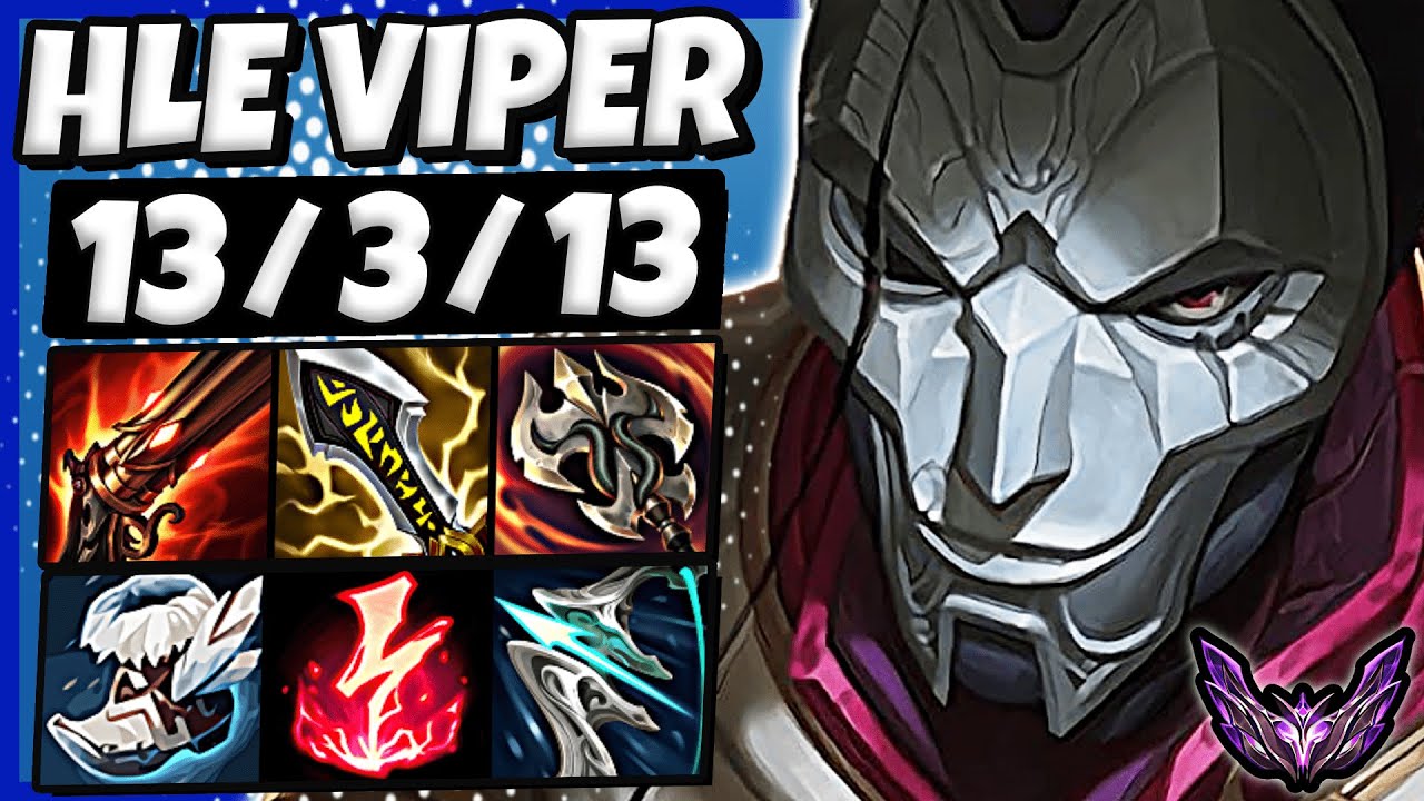 Jhin vs Caitlyn ADC [ HLE Viper ] Patch 12.22 Korea Master ✅