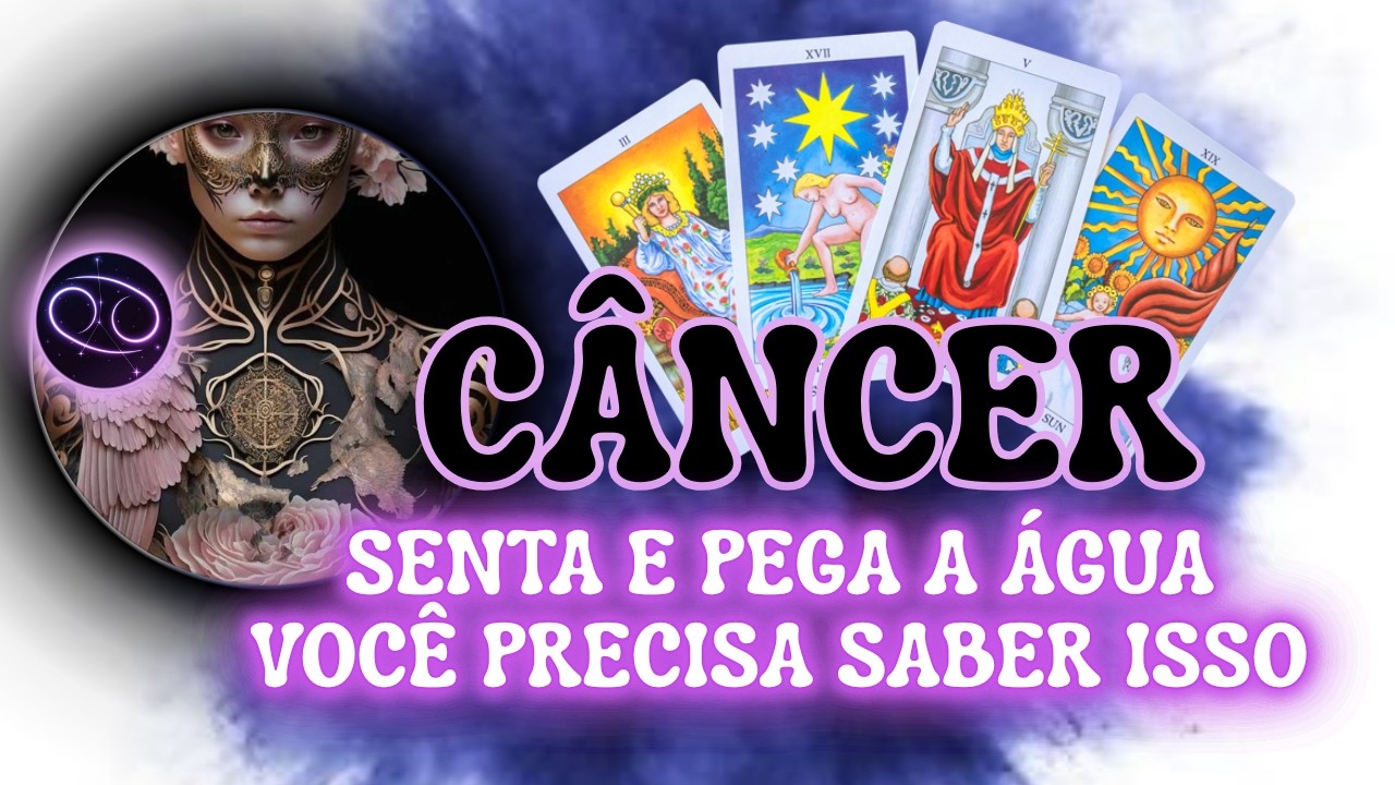 CÂNCER ♋ NUNCA VI NADA IGUAL! VOCÊ RECEBERÁ O MAIOR PRESENTE DA TUA VIDA