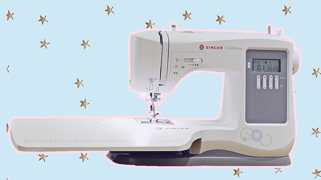 MINHA NOVA MAQUINA DE COSTURA/ SINGER CONFIDENCE 7640
