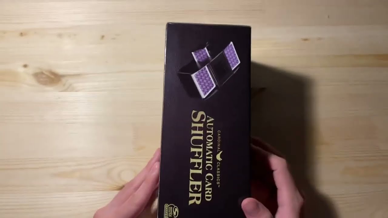 $14 Automatic Card Shuffler Unboxing! Cardinal Classic Automatic Card Shuffler