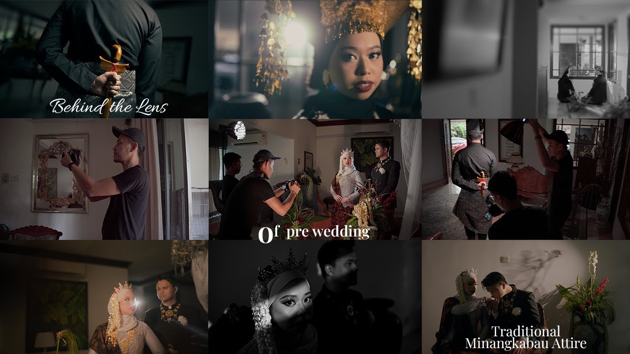 Behind The Scenes | PRE WEDDING NANA AND AYMAN