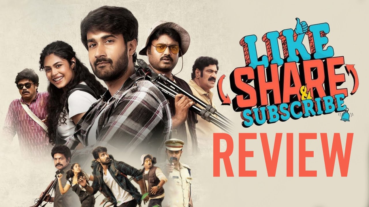 Like Share & Subscribe Movie Review | Santosh Shoban, Faria Abdullah | Movies4u