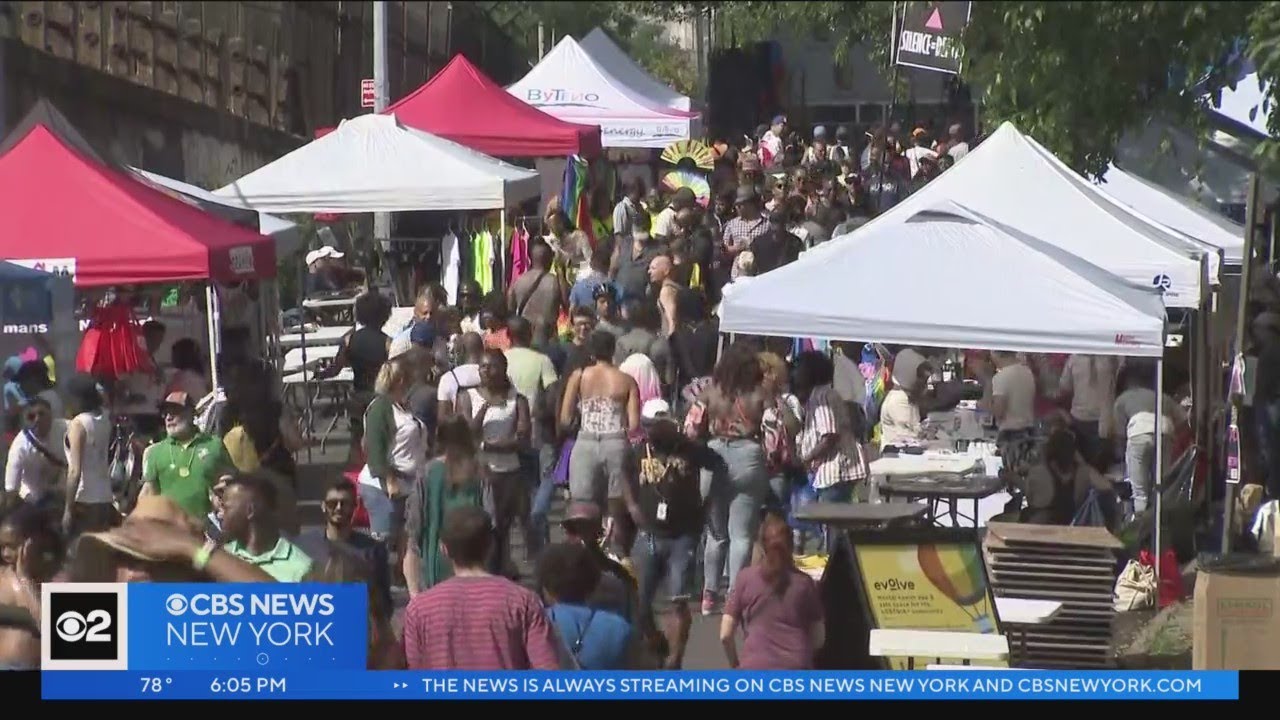 Streets packed for Harlem Pride