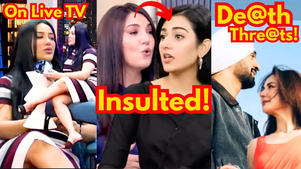 Sara Khan Insulted! Mathira Crossed All Limits On LIVE TV! Hania Amir- Diljit - Sabih Sumair Updates