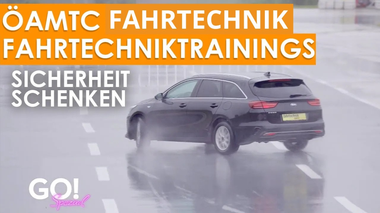 ÖAMTC Fahrtechniktrainings für jeden | GO! Spezial