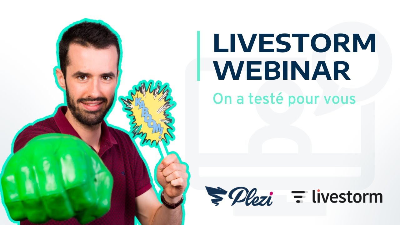 On a test&eacute; pour vous : Livestorm Webinar