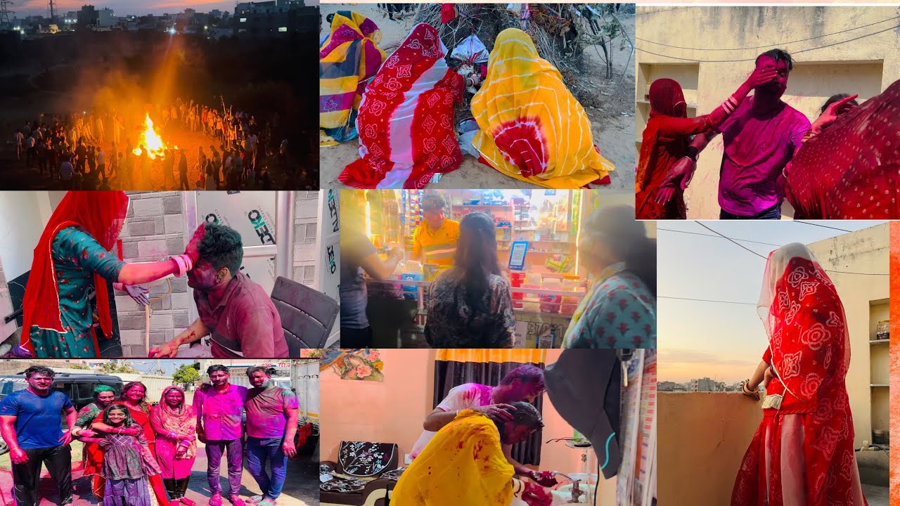 VLOG 73 || Sasural ki pheli Holi || Halat hui khrab 💦🔫 || Usha Rathore vlogs