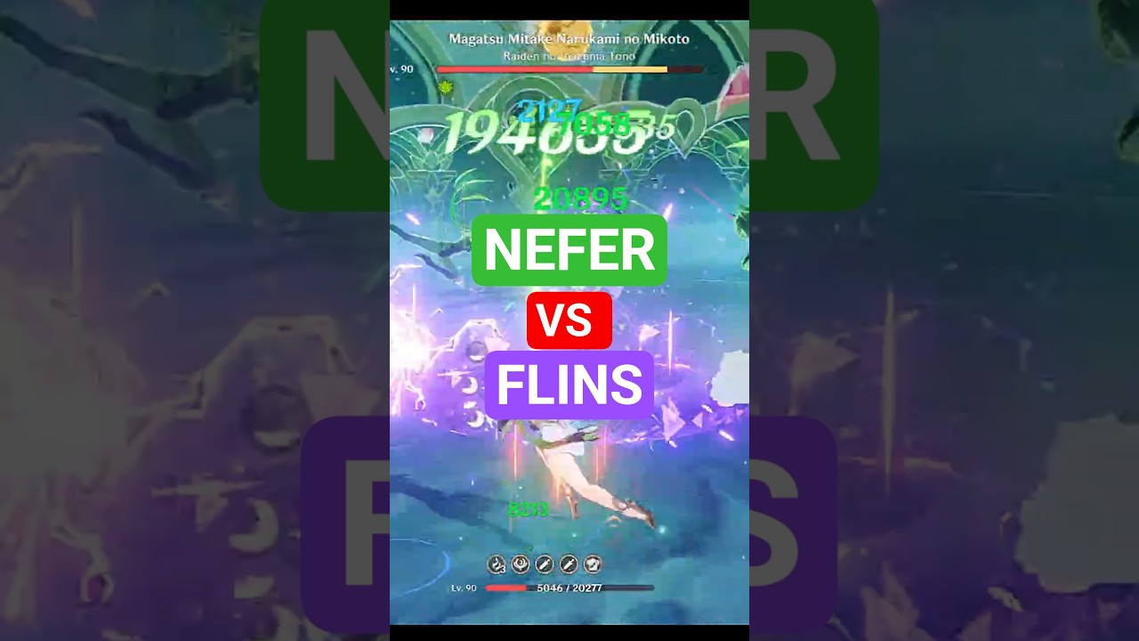 C0 Nefer VS C0 Flins Who is Stronger?