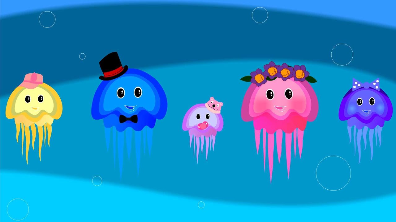 Finger Family Song Jelly Fish Fingers