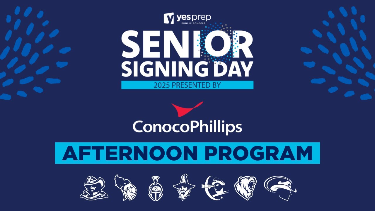 YES Prep Senior Signing Day 2025 | Afternoon Program