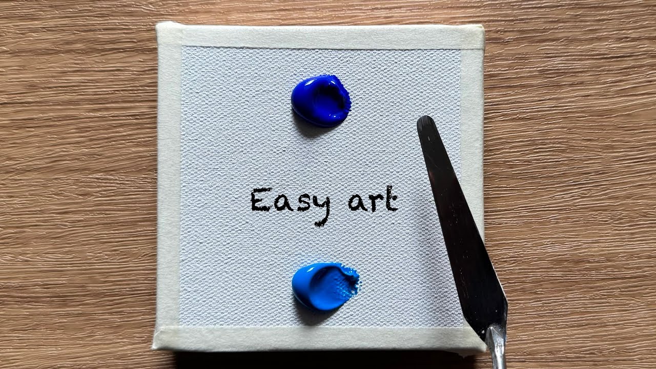 Rainy night acrylic painting tutorial 