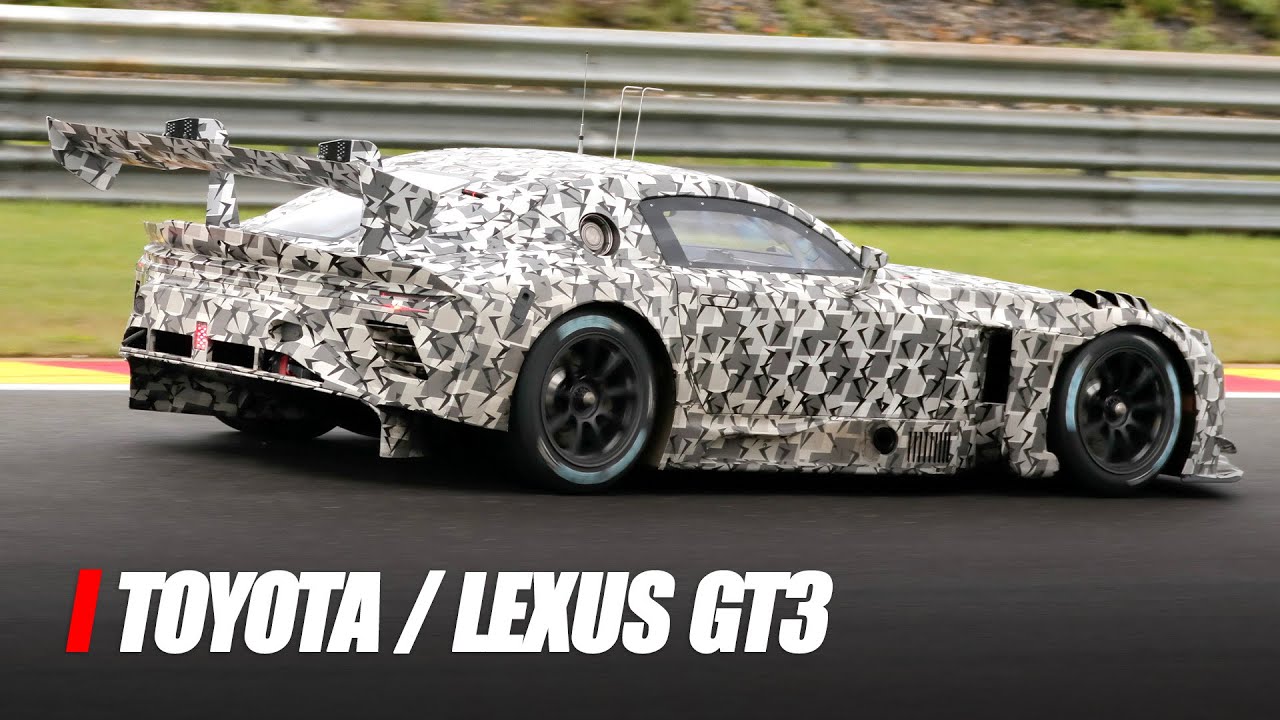 The Lexus / Toyota GR GT3 Racer Has A Furious Twin-Turbo V8