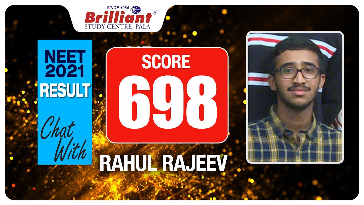Chat With Rahul Rajeev | Score 698 | AIR 204 |  NEET 2021 Result