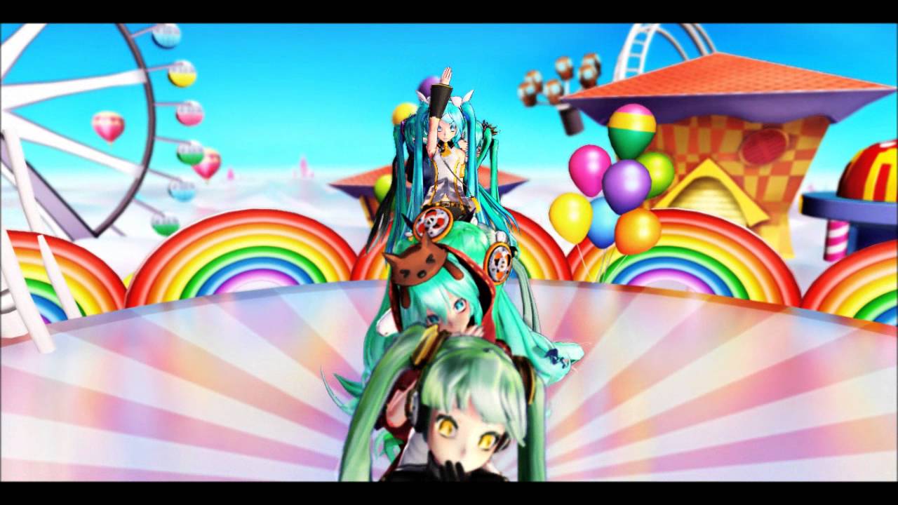 {MMD} Help Me!!  - TDA Miku FEVER!!