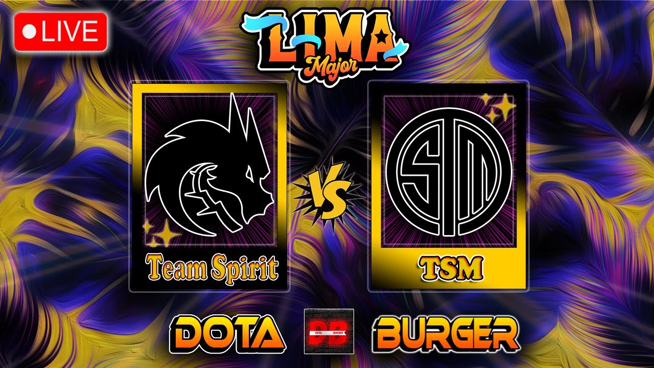 🔴[DOTA 2] Team Spirit-TSM bo2 / Lima Major 2023 - Group Stage  / Spirit-Team Solo Mid