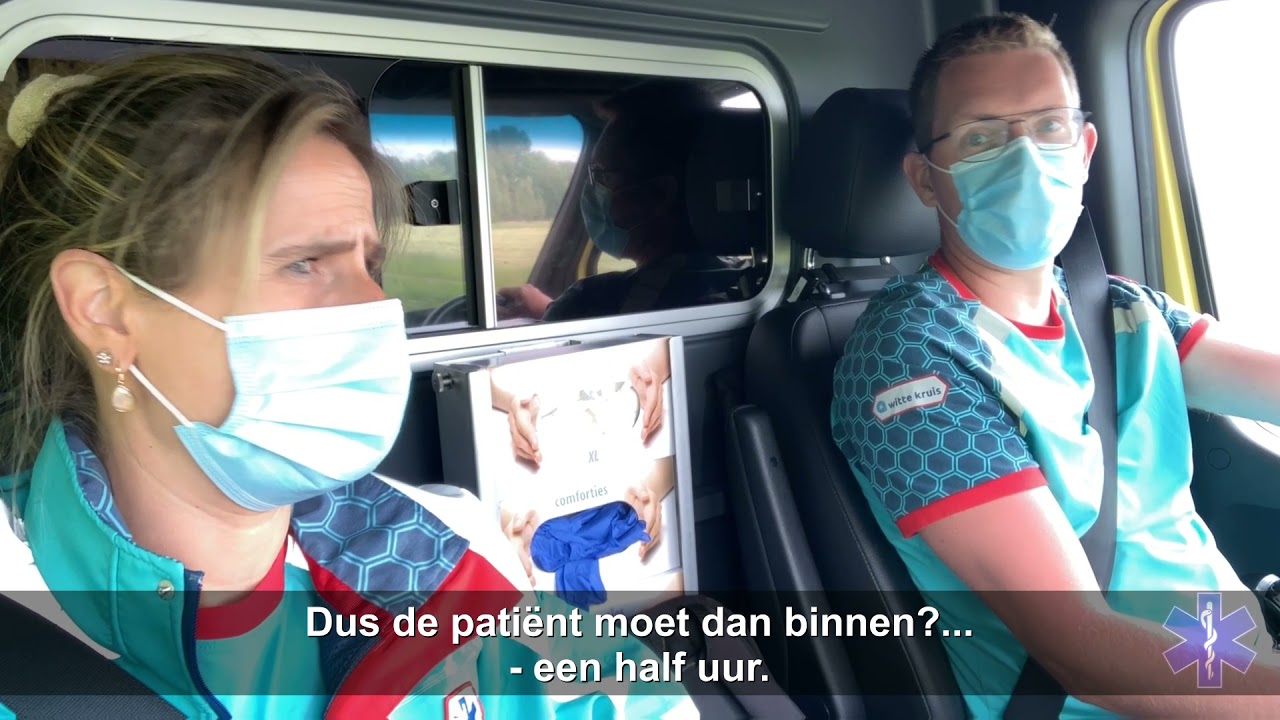 Meekijken met ambulance Apeldoorn deel 6