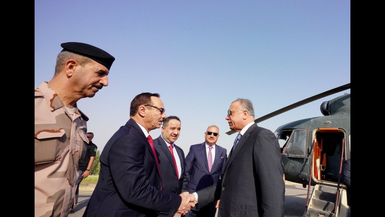 رئيس مجلس الوزراء السيد مصطفى الكاظمي يجري زيارة الى محافظة نينوى في اول ايام عيد الاضحى المبارك