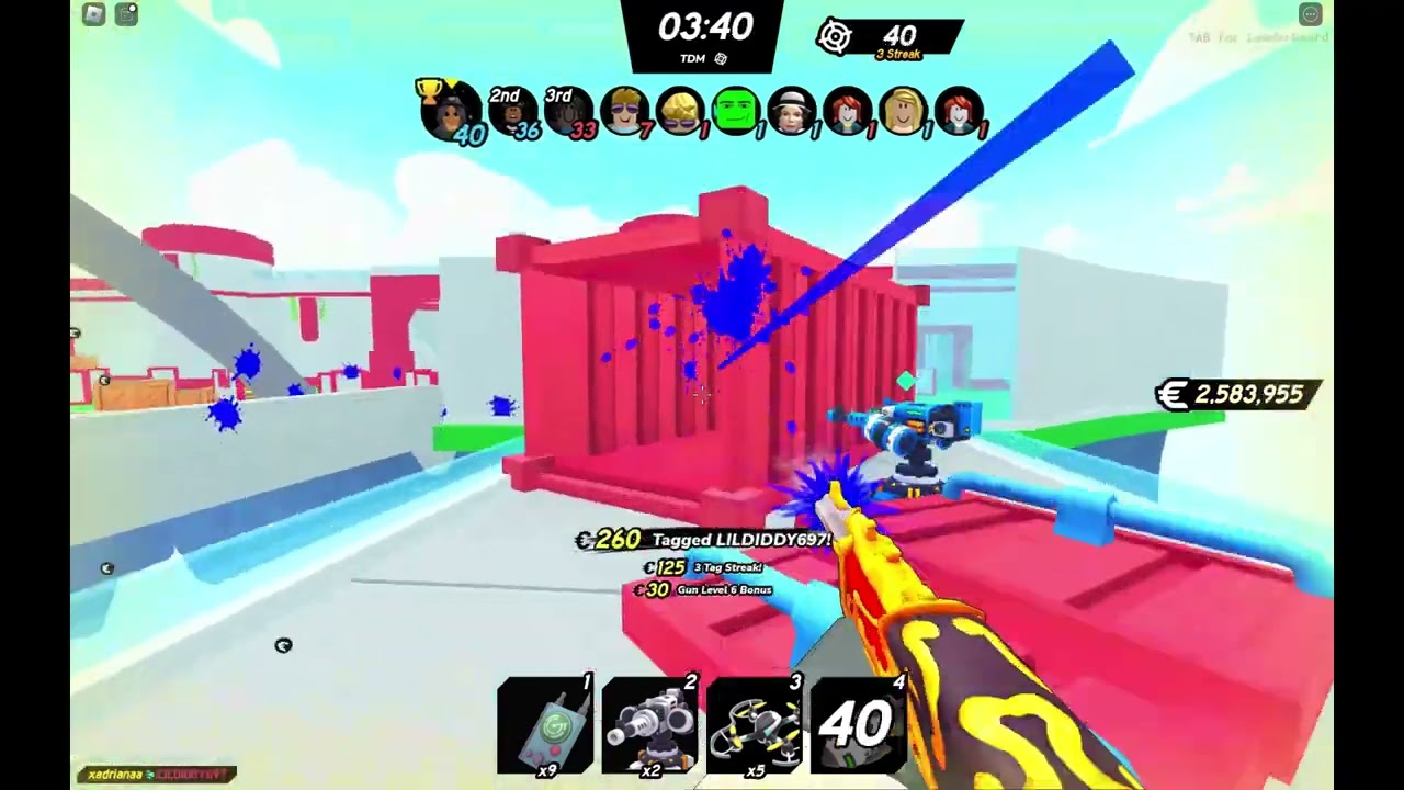 Epic Big Paintball 2 Gameplay: Dominating the Battlefield and Securing a Top 3 Spot | Roblox