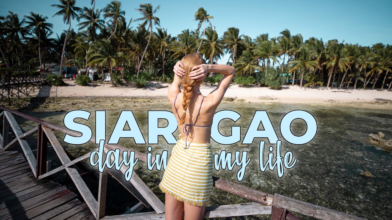 FOREIGN GIRLS on SIARGAO ISLAND! the PHILIPPINES BEST island